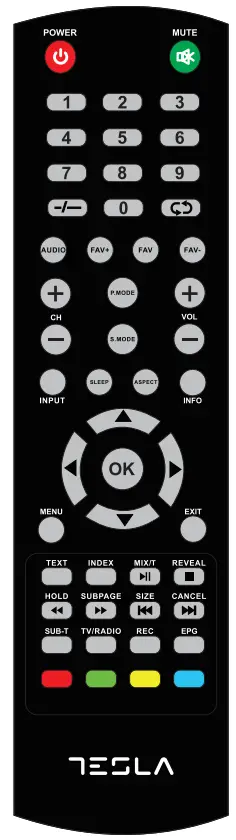 TESLA 50Q310BU 4K Ultra HD TV - REMOTE