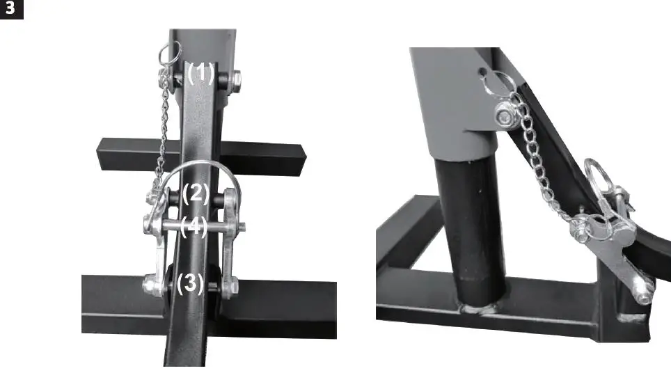 HAMRON Motorcycle Lift Instruction 3