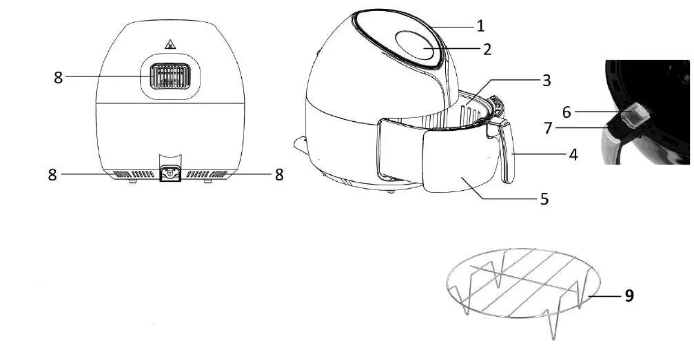 emerio AF-125150.2 Smart Fryer FIG1