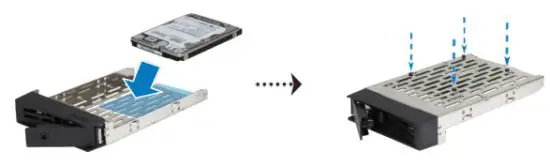 Synology RS1619xs RackStation - Install Drives 3