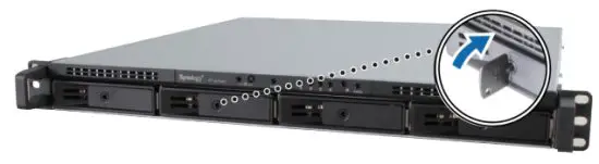 Synology RS1619xs RackStation - Install Drives 5