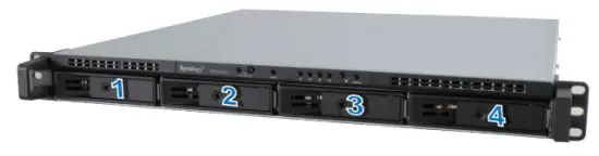 Synology RS1619xs RackStation - Install Drives 6