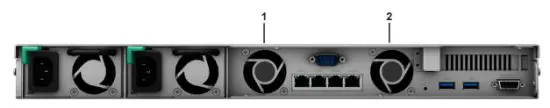 Synology RS1619xs RackStation - System Fans