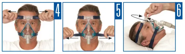 RESMED Mirage Quattro Full Face Mask-fig3