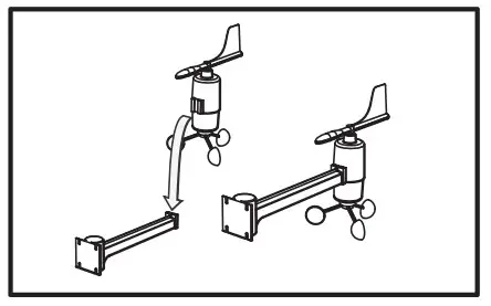 ACURITE 00594W Professional Wlreless Weather Station With Wind Sensor amp Atomic Clock - SPEED