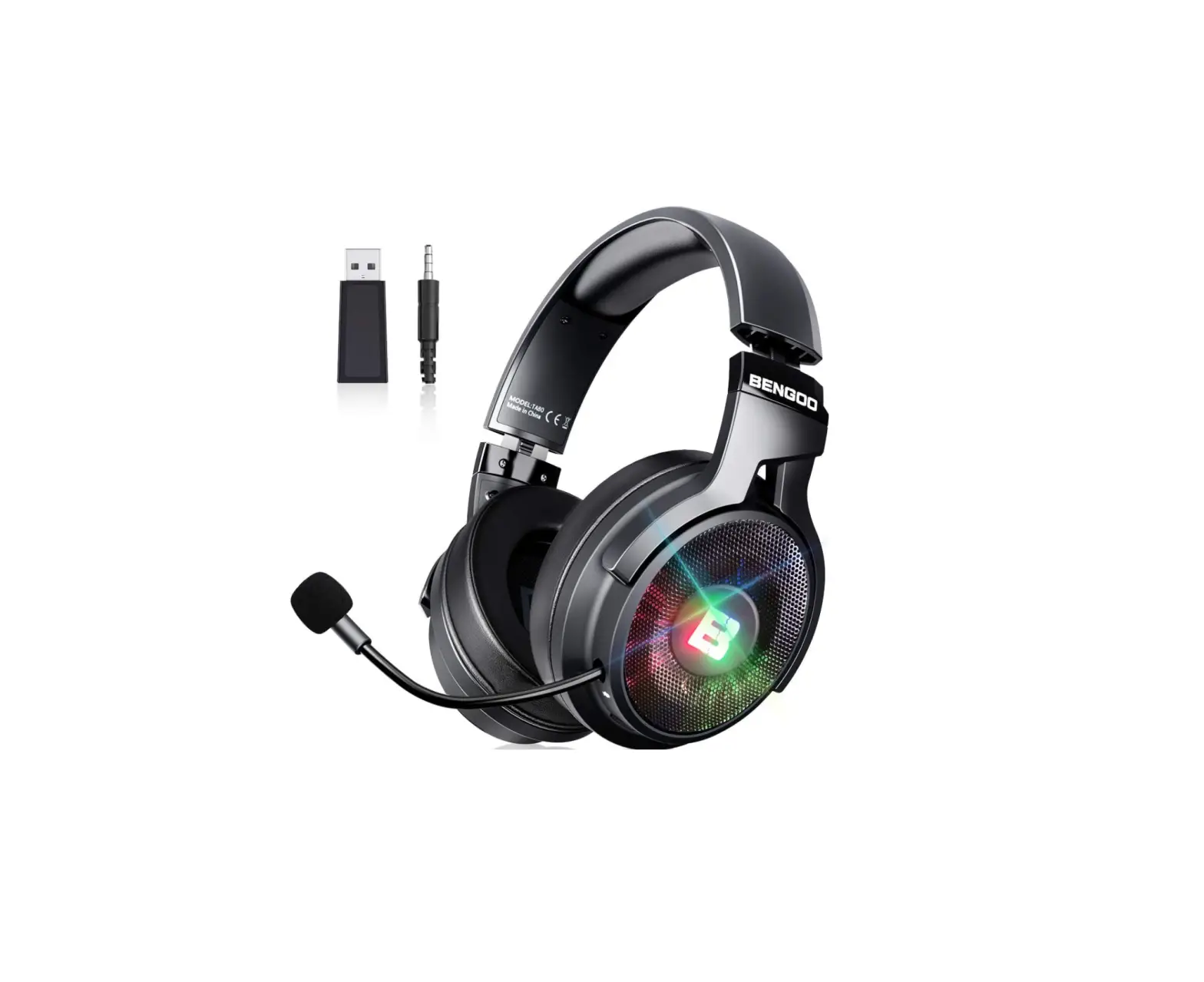 Bengoo Ta80 Wireless 7.1 Rgb Gaming Headset User Manual