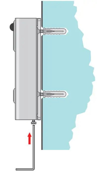 kogan SmarterHome Wireless Smart Video Doorbell ---- Product Drawing--- Tighten t