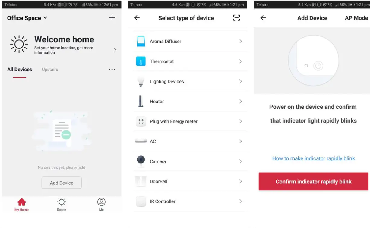 kogan SmarterHome Wireless Smart Video Doorbell ---- Select Wi-Fi network - 01
