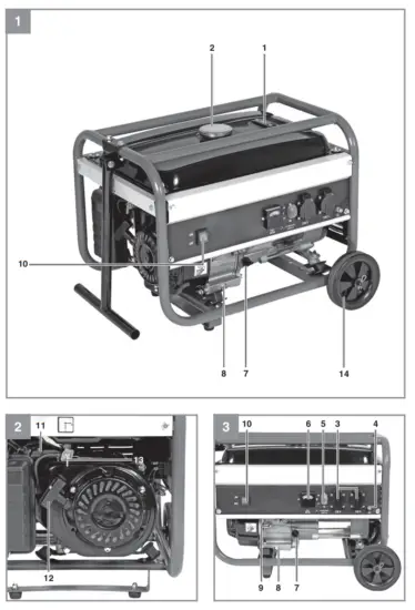 KRAFTIXX PPG 3500 Power Generator - 1