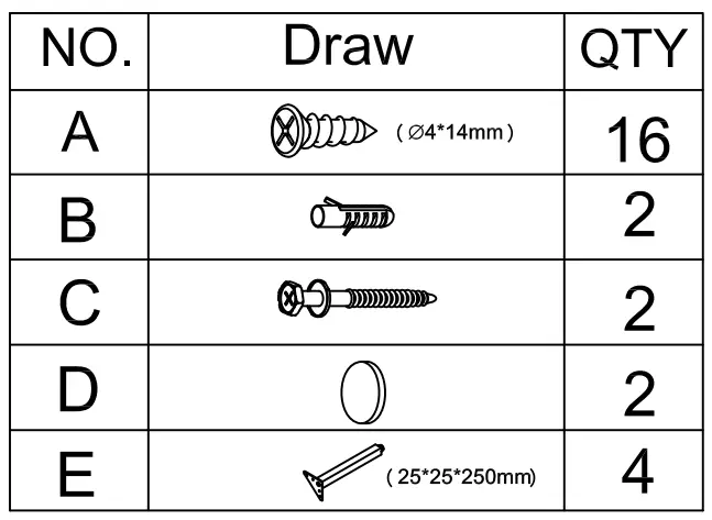Overstock BV B004 Bathroom Vanity with Sink 36 Inch for Small Bathroom-fig1