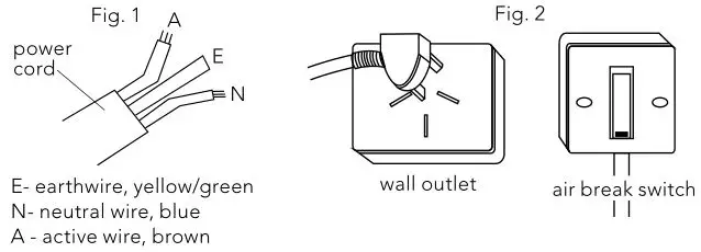 kelvinator Window Wall Electronic Room Air Conditioner - Fig. 1 & 2