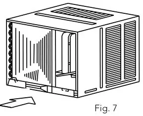 kelvinator Window Wall Electronic Room Air Conditioner - Installation Steps 3