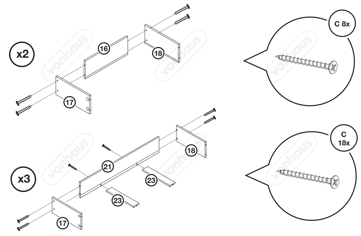 VonHaus 3000211 Falmouth Chest of Drawers - fig 11