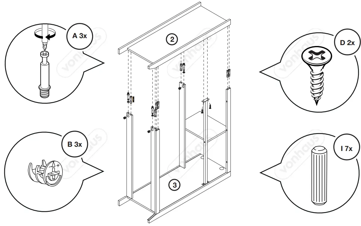 VonHaus 3000211 Falmouth Chest of Drawers - fig 7