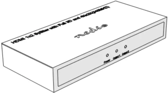 nedis VSPL3462AT HDMI Splitter - Fig