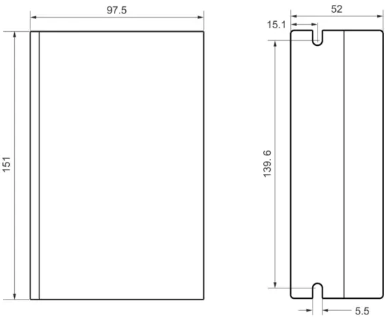 RTELLIGENT R85 Digital Stepper Driver - dimensions