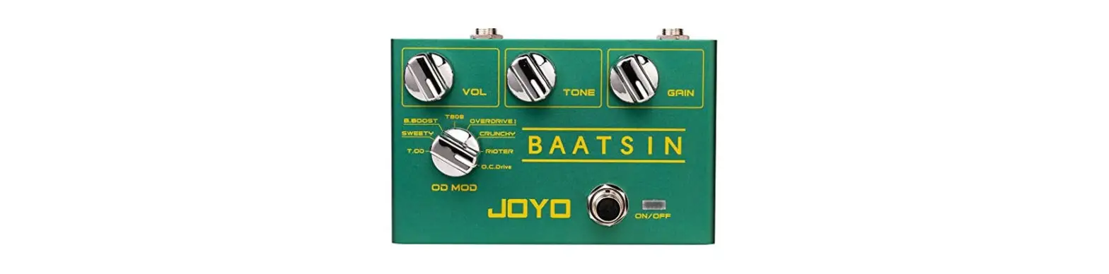 Joyo R-11 Baatsin Distortion And Overdrive Pedal Multi Effect Pedal Instructions