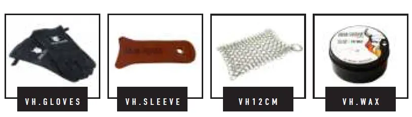 VALHAL-OUTDOOR-VH20H-20cm-Iron-Skillet-fig-1