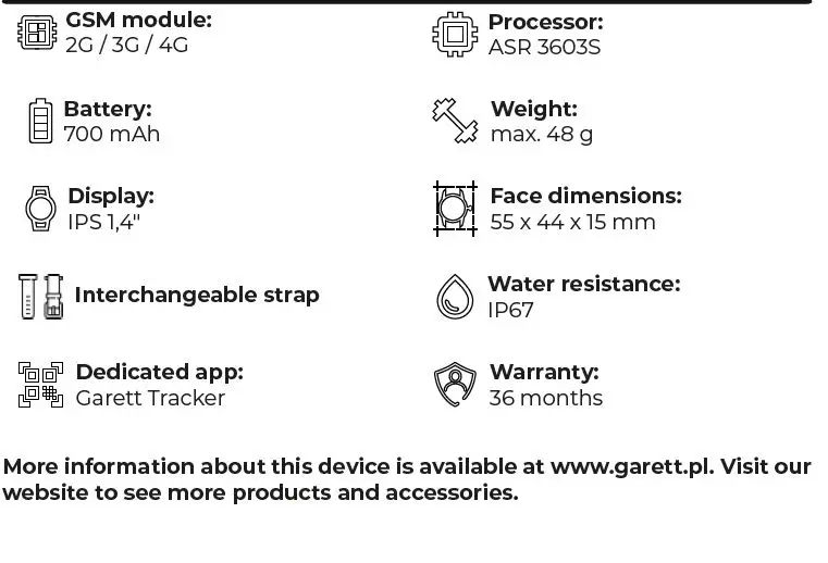 GARETT Kids Trendy 4G Smartwatch 21