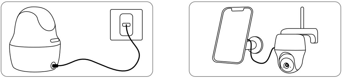 Reolink Argus PT smart 2k HDpan Tilt Battery security - Charge