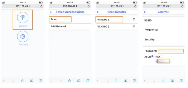 VANKYO 430W LEISURE Wifi mini projector - contac