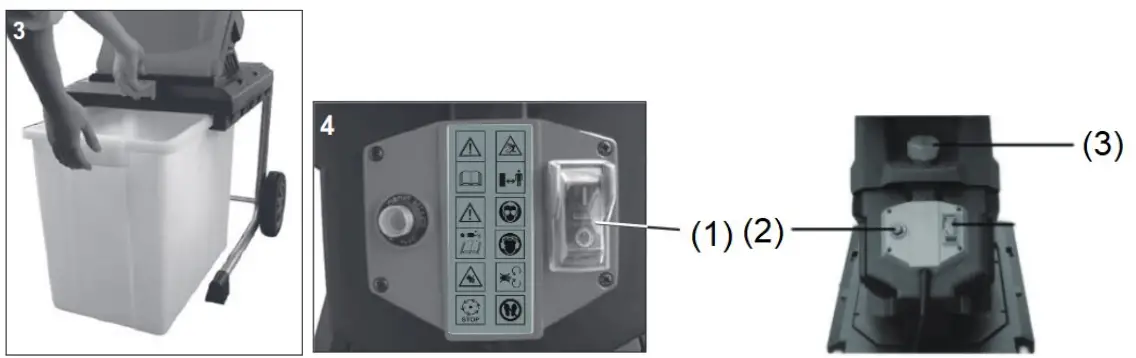 Collecting container