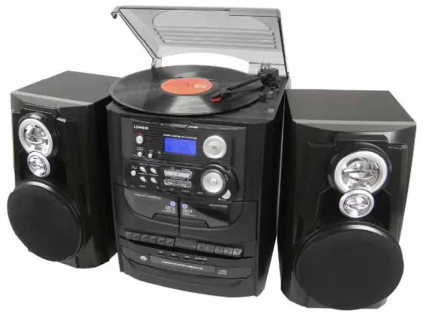 LENOXX CD7400N Stereo 3CD Mini Hi-Fi System
