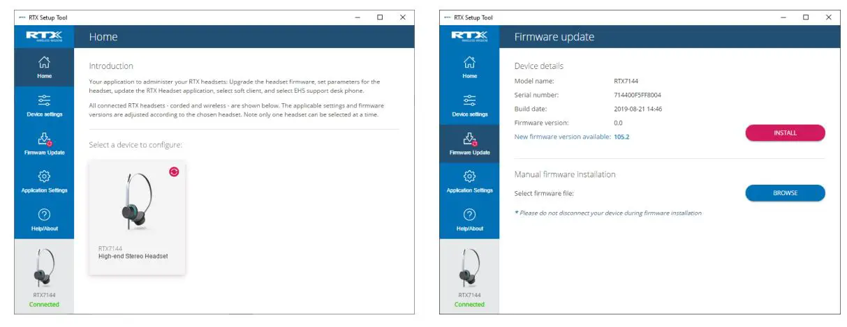 RTX Hong Kong RTX3741 DECT Dongle - PC setup tool