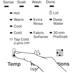 Whirlpool WTW5057LW Top Loading Washing Machine 5