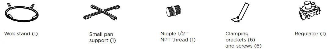 FISHER PAYKEL CG365DW 5 Sealed Burners 36 Inch Gas Cooktop - PARTS