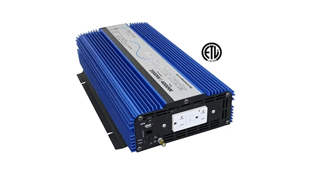 Aims Power Dc To Ac Pure Sine Power Inverter Instruction Manual