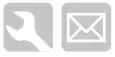 setting and email icon