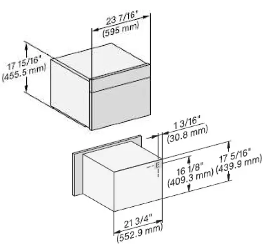 Miele H 7840 BM 24 Inch Speed Oven-1