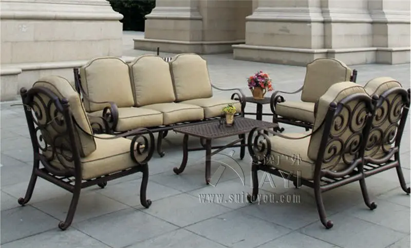 Patio Time Aluminum Sofa Set Sas001-01 Instruction Manual