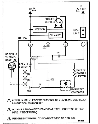 Honeywell-RA116A-Protectorelay-Oil-Burner-Controls-fig-10