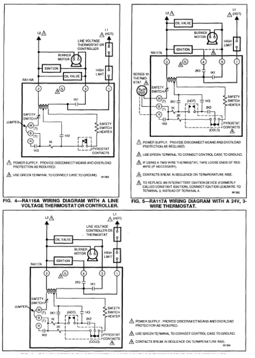 Honeywell-RA116A-Protectorelay-Oil-Burner-Controls-fig-11