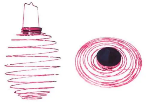 GAINSBOROUGH K419 Spiral Solar Lights