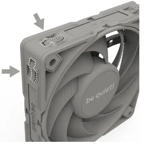 be quiet BL098 Silent Wings Pro 4 PWM 120mm Fan - fig2