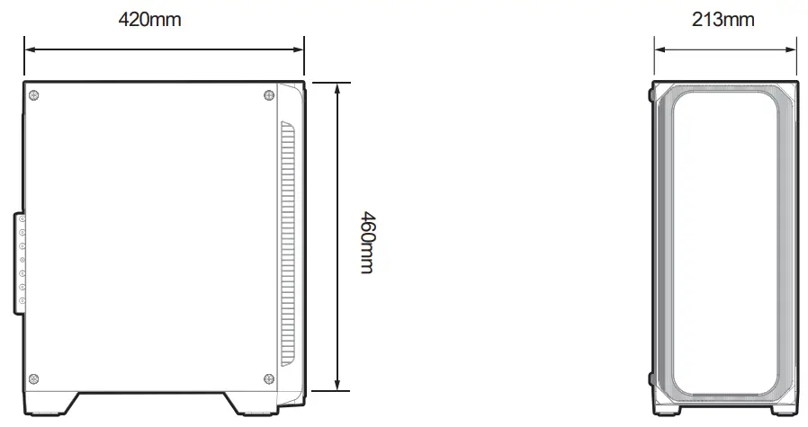 ZALMAN Z7 NEO ATX Mid Tower Gaming Case - 1