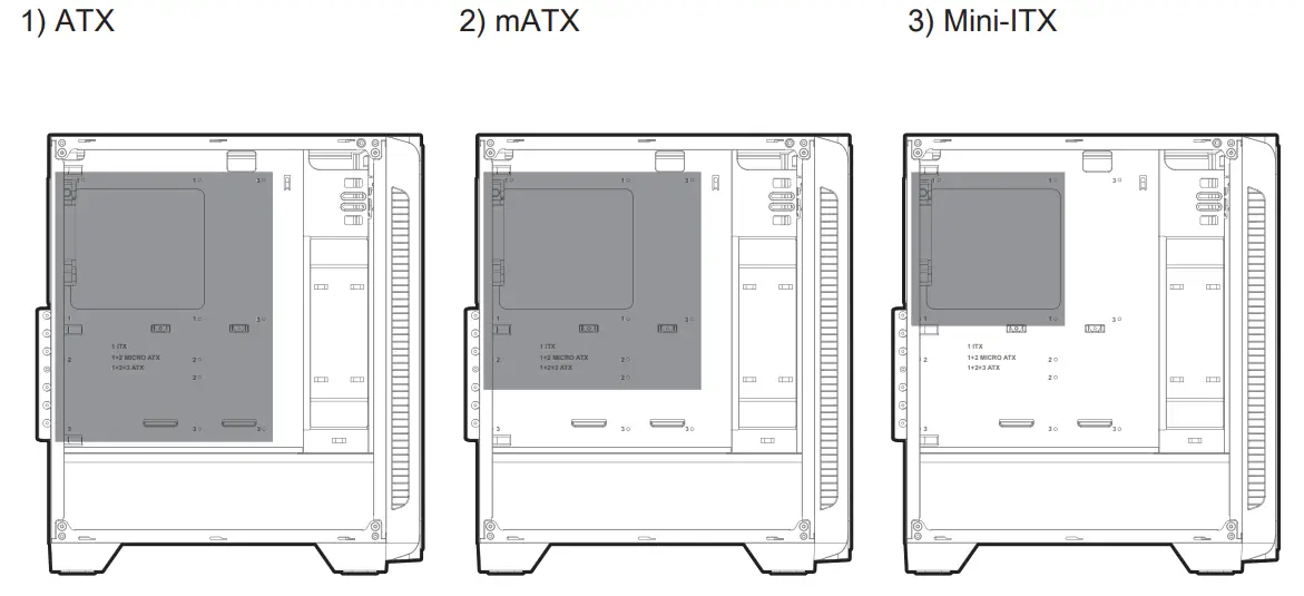 ZALMAN Z7 NEO ATX Mid Tower Gaming Case - Motherboard size