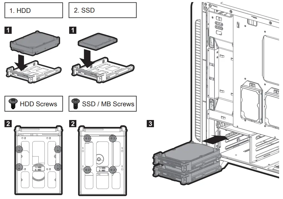 ZALMAN Z7 NEO ATX Mid Tower Gaming Case - Mounting