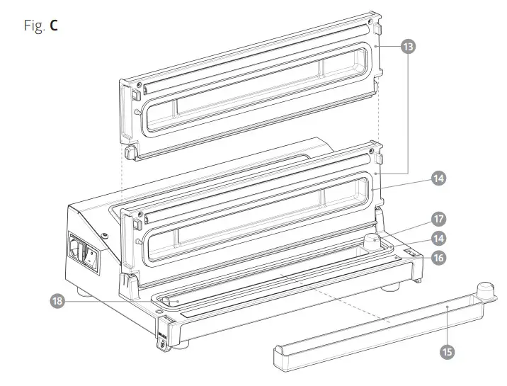 Espressions EP6500 Vacu Pro 30 Vacuuming Machine - Figure 2