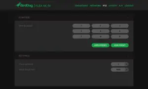 Ndia Network Setting Interface