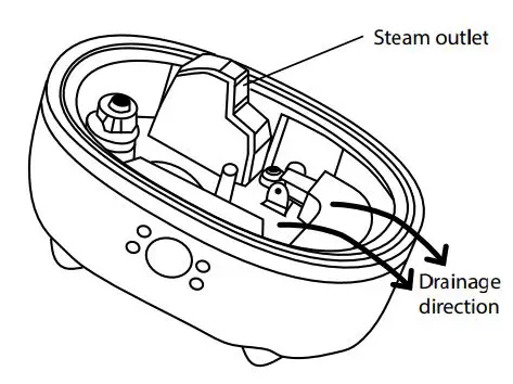 truelife TLAIRHH5 Touch 3 in 1 Touch AIR Humidifier Instructions - Humidifier base