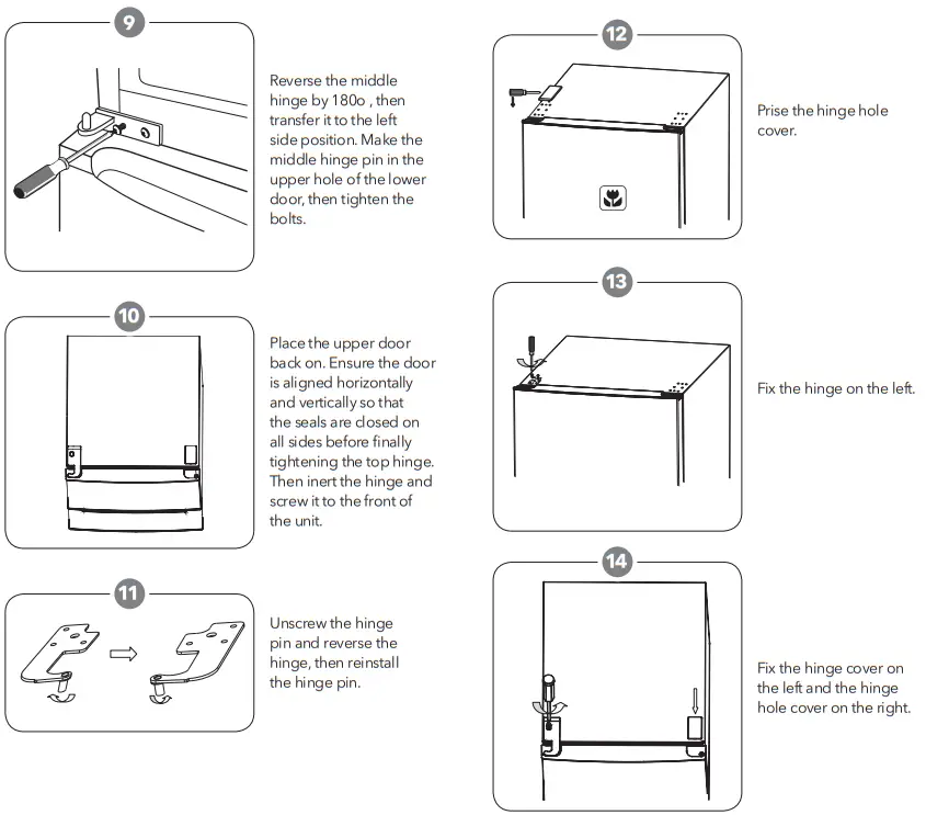 TESLA RC3100H1 Combi Refrigerator Freezer - FIG 3