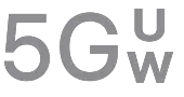 5G U/W: A higher-frequency 5G status-bar icon.