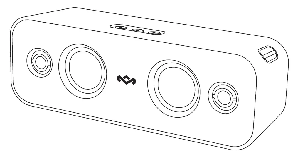 MARLEY EM-JA030 Get Together 2 Bluetooth Speaker