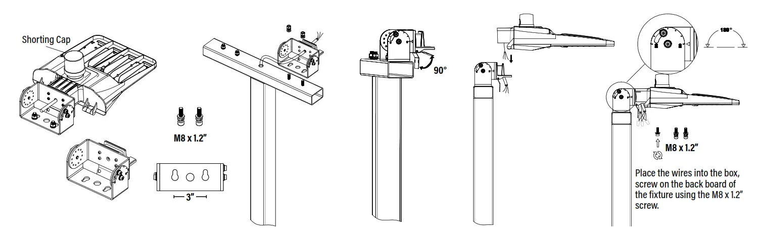 Superior Life PQL 84043 LED Stealth Fixtures Light- MOUNTING