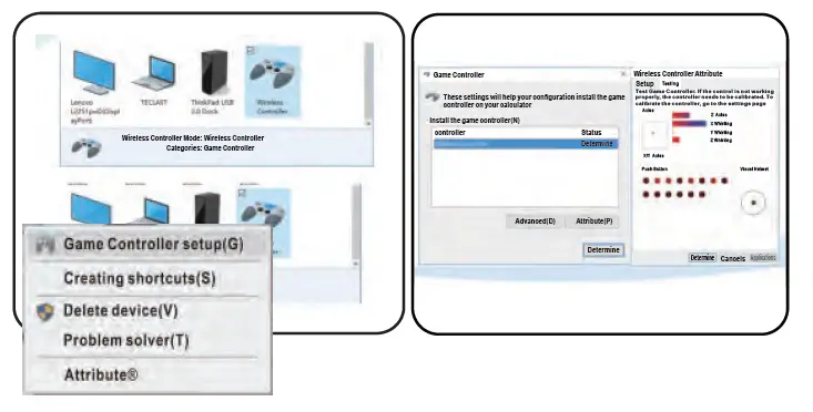 PYLE PGMC3WPS4 PS4 Game Console Handle Wireless Controller fig 3