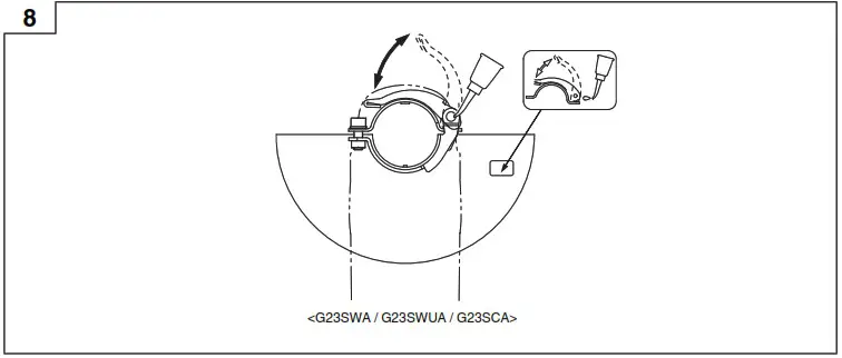 HiKOKI G 23STA 9 Inch Angle Grinder - overview 8